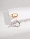Liquid Silver Pearl Ring