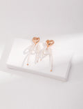 Artistic Pearl Drop Earrings